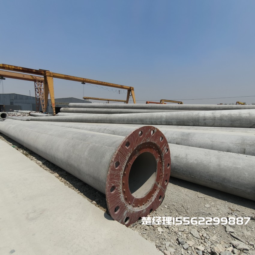 城口12米无拉线电杆